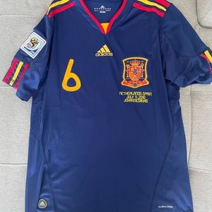 Adidas Spain Jersey 2010 Final Iniesta #8